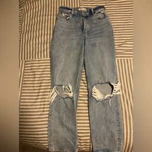 90s high rise jeans